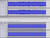 Guitar Hero (top) and CD clips side by side. Notice the dynamic range of the Guitar Hero clip in contrast to the 'brick wall' of the CD audio.